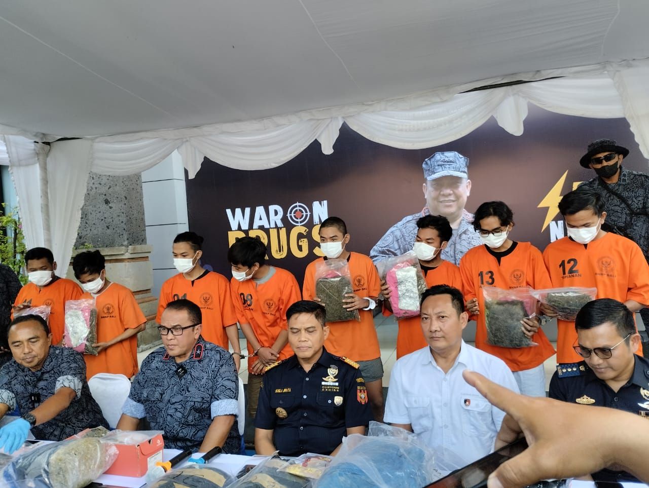 podiumnews.com- BNNP Bali Ungkap Jaringan Narkotika Medan-Bali